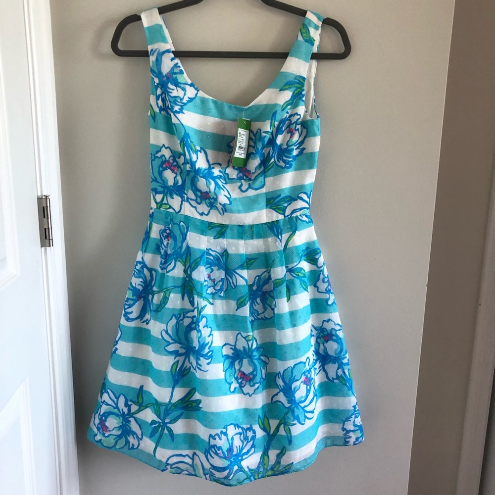 Lilly Pulitzer Shorely Blue Posey dress